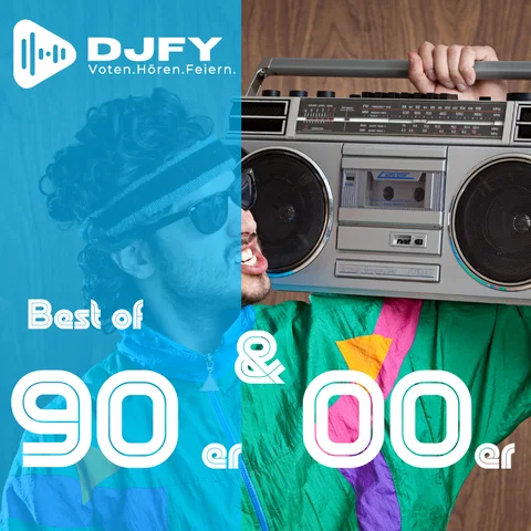 DJfy-playlist 90er & 00er op Spotify
